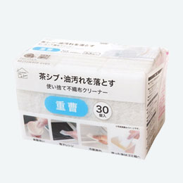 使い捨て不織布クリーナー30個入　重曹