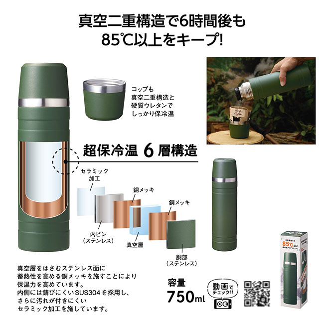 マウンテックス　超保冷温ボトル750ml（SNS-1001918）