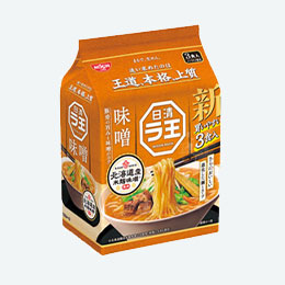 日清ラ王３食パック　味噌