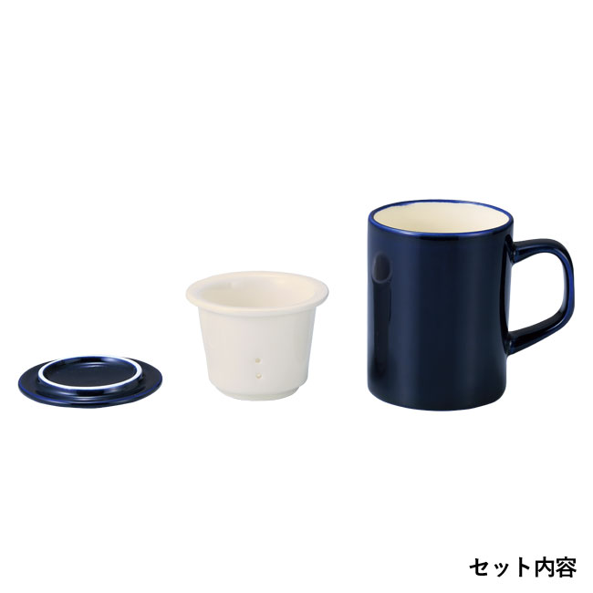 ブランジェリー メール・茶こし付きマグカップ（SNS-0600986）セット内容