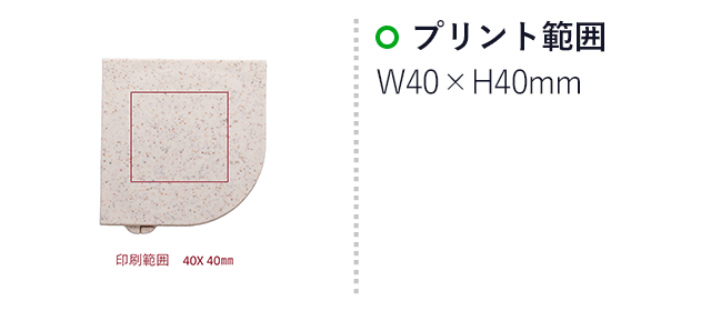 エココンパクトミラー　　（SNS-2600012）名入れ画像　13×3.5 mm