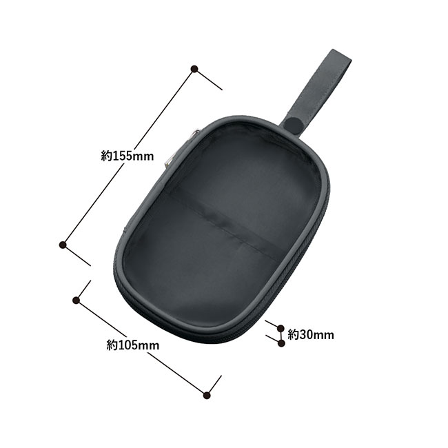 アクスタポーチ（SNS-0300550）商品のサイズ