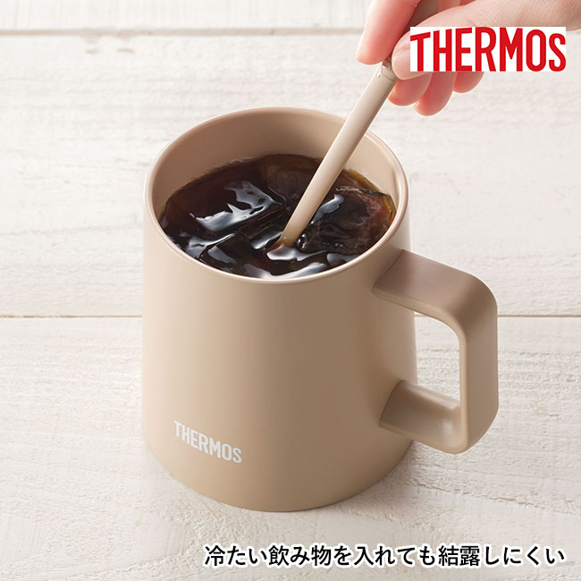 サーモス(THERMOS)真空断熱マグカップ 350ml　マドラー付き/JDZ（JDZ-350）結露しにくい