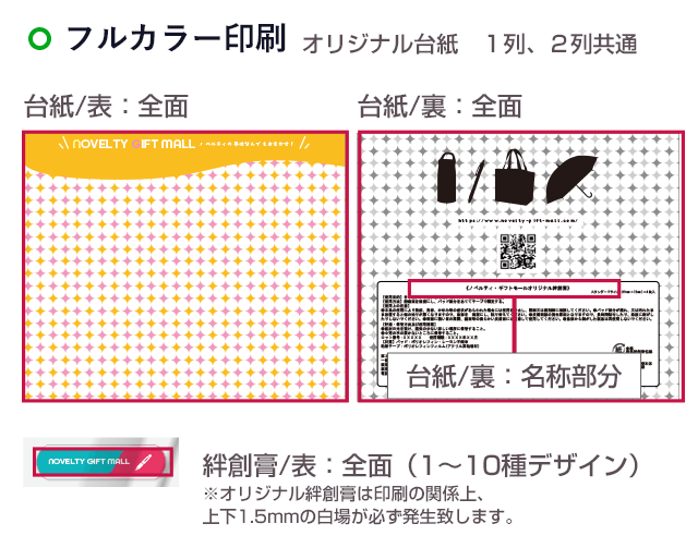 台紙型（オリジナル絆創膏10枚）（SNS-2800003) 名入れ画像　フルカラー印刷　デザイン可能箇所