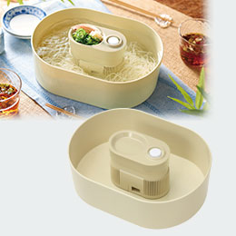 くるくる楽しい！流しそうめん器