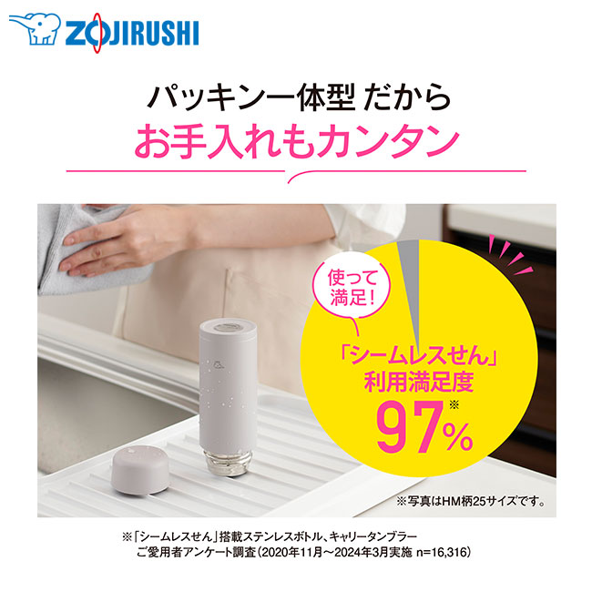 象印 ステンレスマグTUFF(SM-MS型)　250ml（SM-MS25）パッキン一体型だからお手入れもカンタン