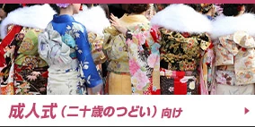 成人式(二十歳のつどい)向け記念品・ノベルティを探す